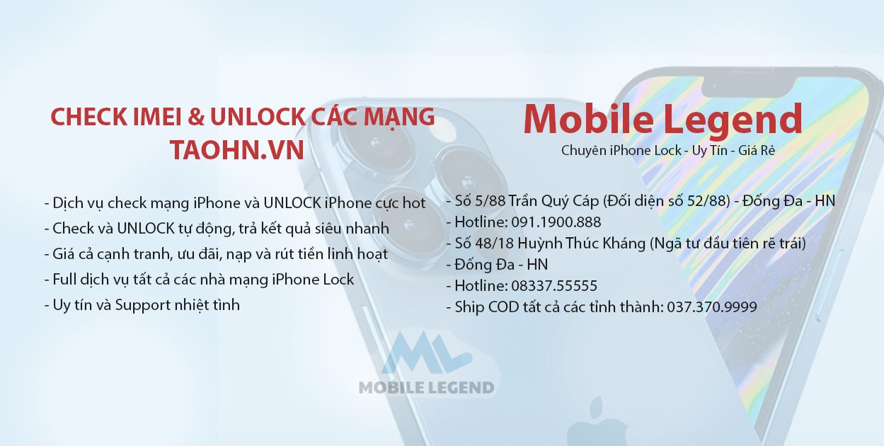 hướng dẫn unlock iphone t-mobile free 2022